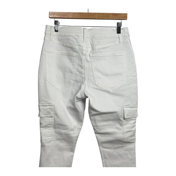 Express‎ skinny mid rise hyper stretch jeans 10s - Picture 3 of 8